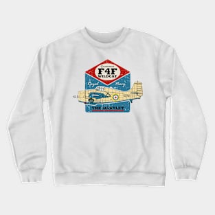 Grumman F4F Wildcat | WW2 Plane Crewneck Sweatshirt